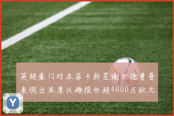 英超豪门对本菲卡新星谢尔德鲁普表现出浓厚兴趣报价超4000万欧元可行